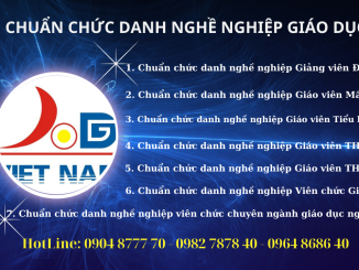 Chứng chỉ chuẩn chức danh nghề nghiệp