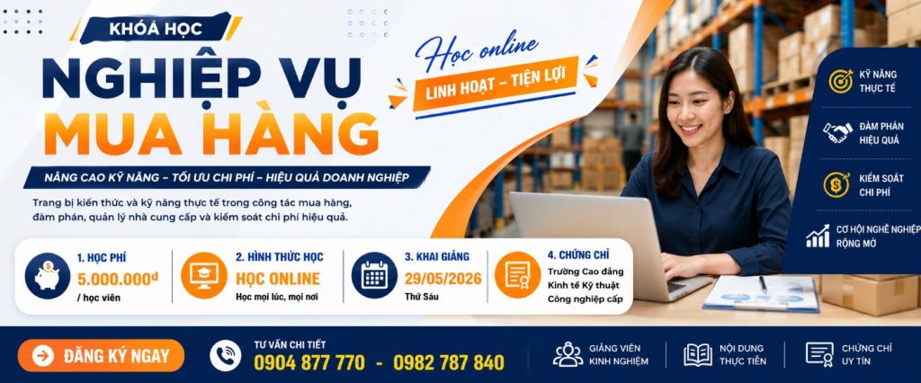 Nghiệp vụ mua hàng 2026