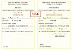Khóa Học Kỹ Thuật Viên Chăm Sóc Người Cao Tuổi 2026
