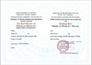 Khóa Học Nghiệp Vụ Thông Tin Thư Viện 2026