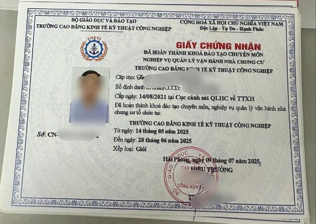 Lớp Quản Lý Vận Hành Nhà Chung Cư 2026